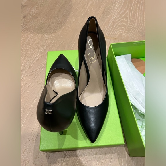 SAM EDELMAN HAZEL LEATHER high heels - Picture 3 of 14